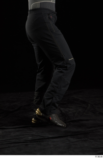 George  1 black thermal underwear flexing leg sideview 0002.jpg